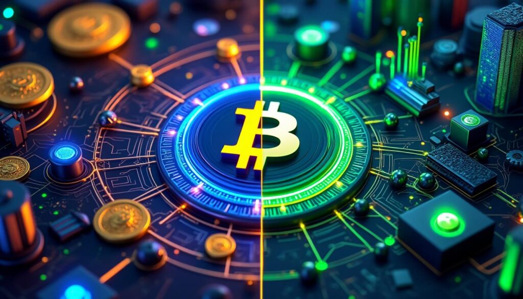 découvrez les principales différences entre ethereum et bitcoin : technologies, usages, fonctionnalités et objectifs. comprenez comment ces deux cryptomonnaies influencent le monde de la blockchain.