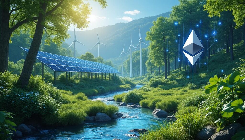 découvrez comment la transition d’ethereum vers le proof of stake a considérablement réduit son impact écologique, en diminuant sa consommation d’énergie et en rendant la blockchain plus durable.
