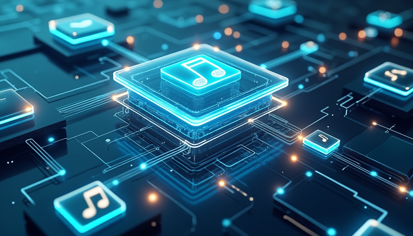 découvrez comment l'architecture blockchain révolutionne la gestion automatisée des droits d'auteur musicaux, assurant transparence, sécurité et efficacité dans la protection des œuvres.