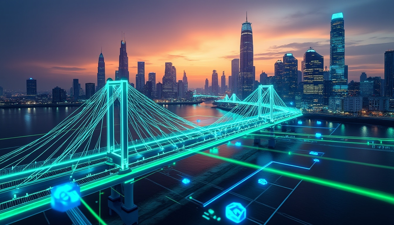 découvrez comment les ponts entre blockchains garantissent l'interopérabilité des réseaux financiers, facilitant les transactions sécurisées et l'échange fluide d'actifs numériques.